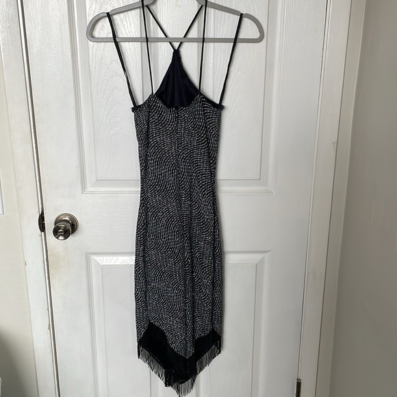 Sparkling Caché dress, size 4 - Picture 2 of 4